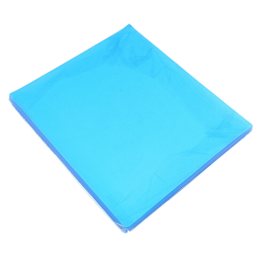 Motorcycle Seat Gel Pad Shock Absorption Elastic Fiber Cushion 25x22x1cm