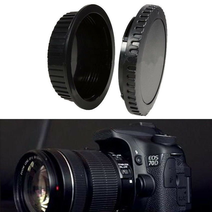 Body Front + Rear Lens Cap Cover for Canon EOS EF EF-S Lens DSLR Camera 1 set