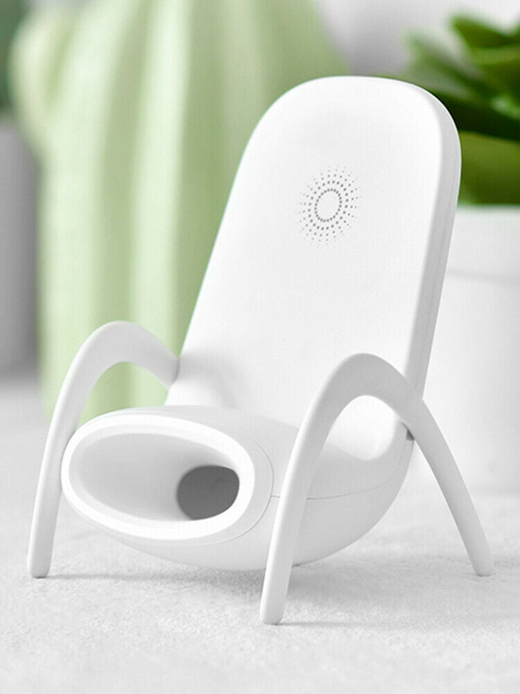 Portable Mini Chair Wireless Charger Supply For All Phones With Musical Speaker