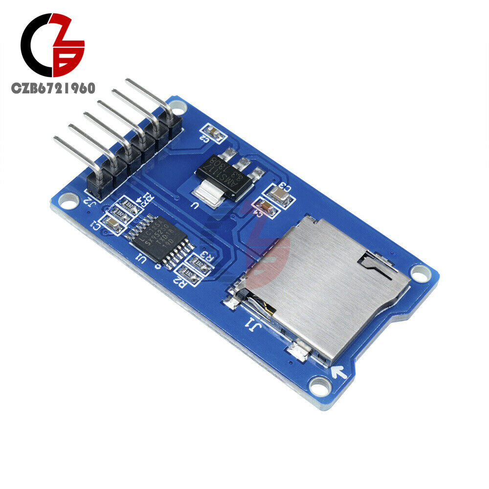 Micro SD Card Reader Module MicroSD/TF Card Adapter Storage Board Memory Shield