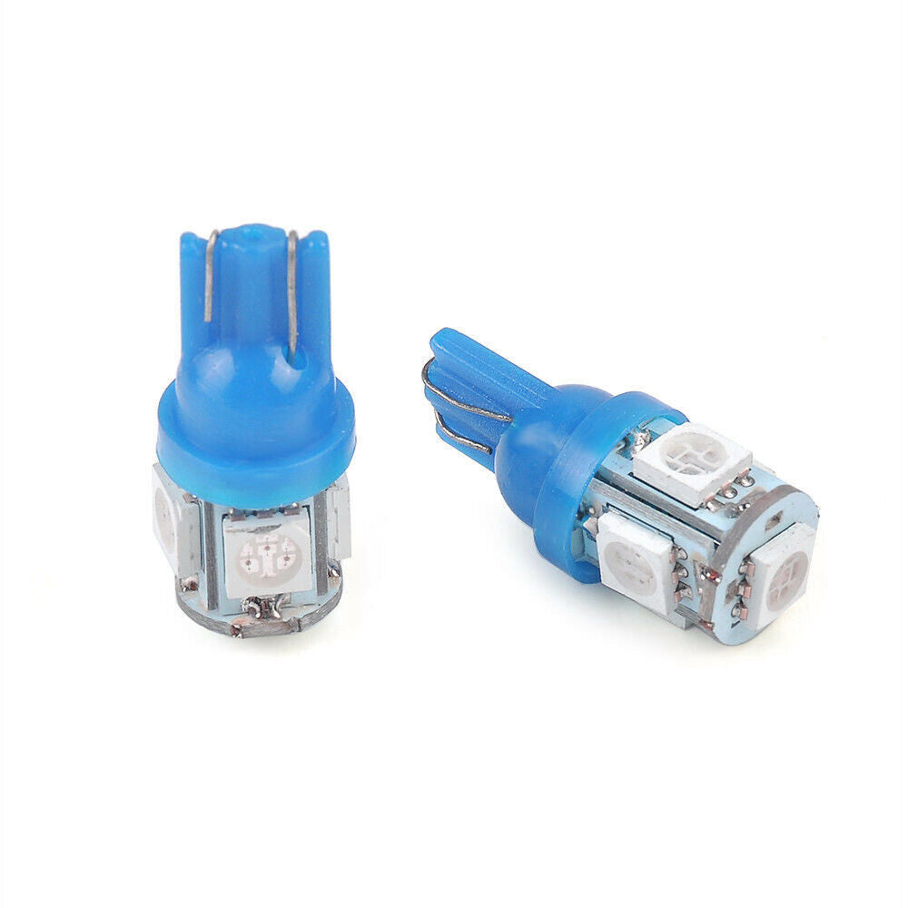 13Pcs LED Lights Interior Package Kit For Dome License Plate Lamp Bulb Blue