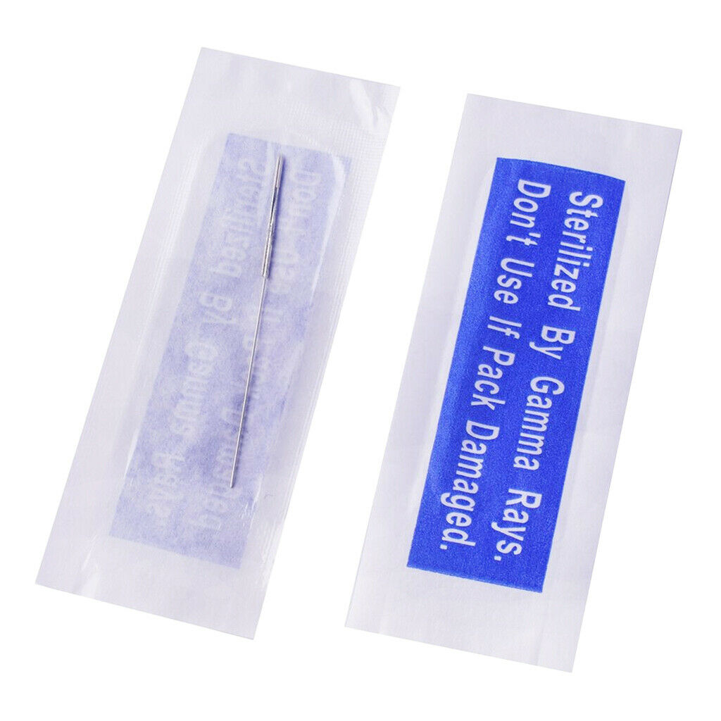 100 pieces microblading permanent makeup needles for tattoo eyebrow pencil 5r