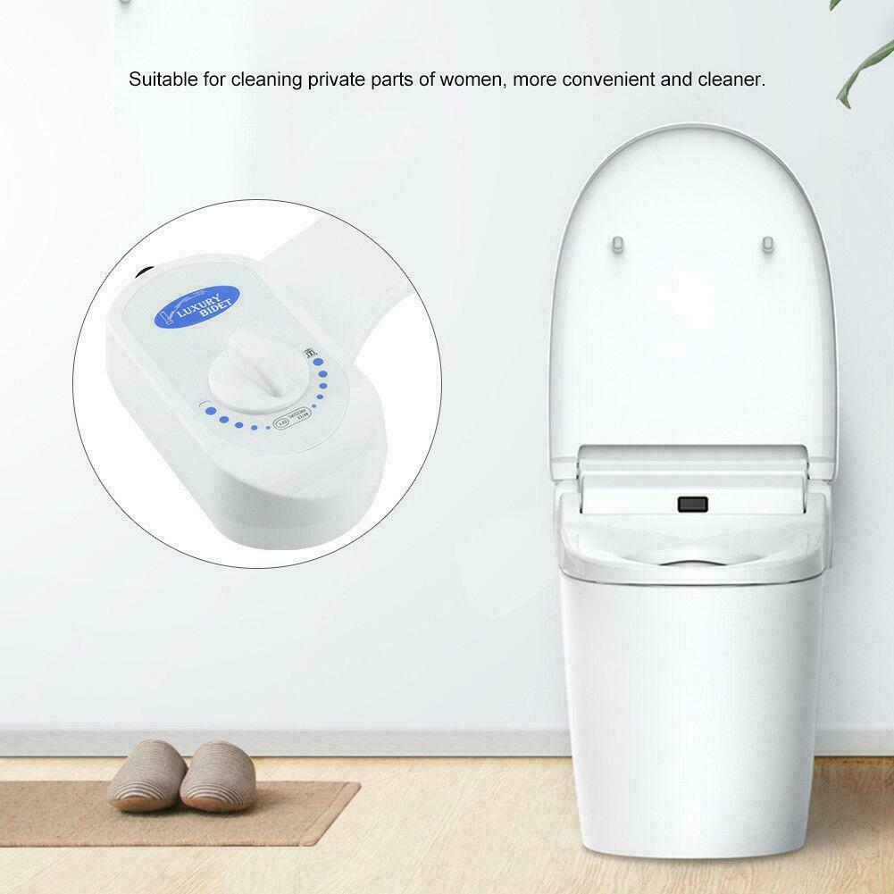 Toilet Seat Attachment Fresh Water Spray Non Electric Mechanical New Bidet