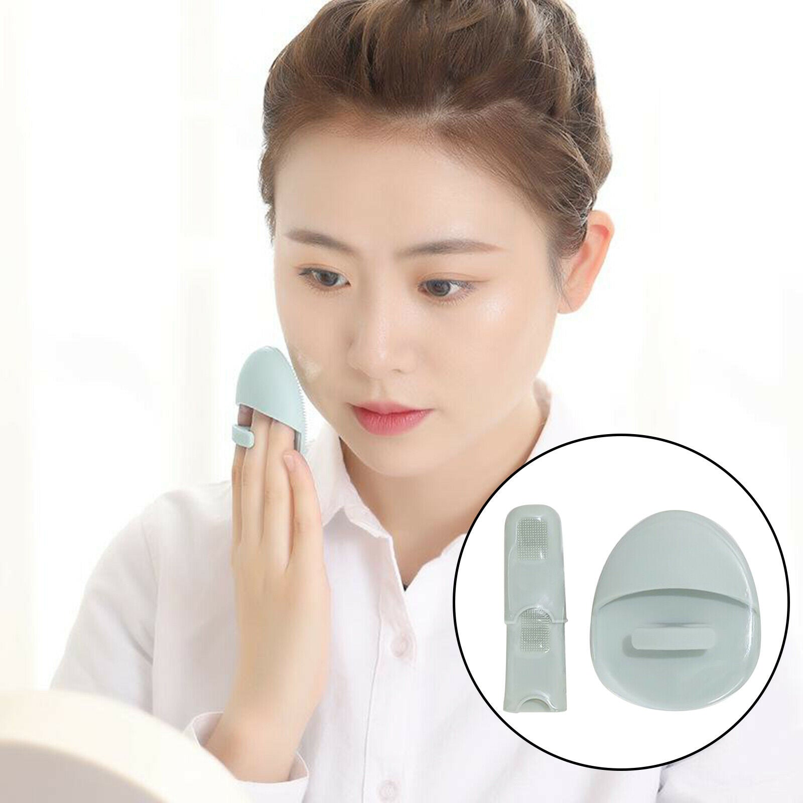 Facial Cleansing Brush Silicone, Face Cleansing Brush Manual Waterproof,