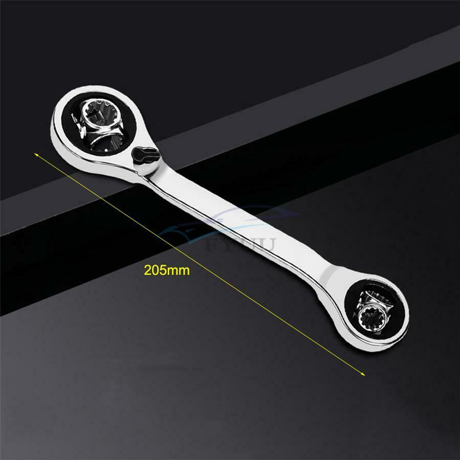 1PCS Universal 8-in-1 Ratchet Wrench Socket Convertible Vise Car Repair Tool