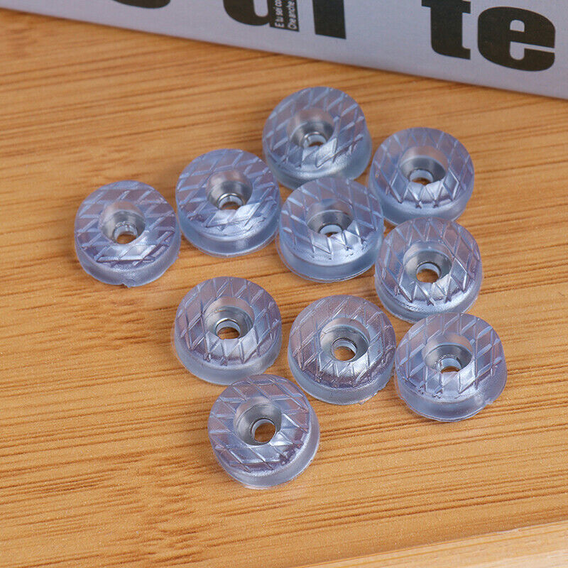 10x Clear Soft Furniture Chair Feet Leg Bottom Non-slip Pads Sofa Foot Co.l8