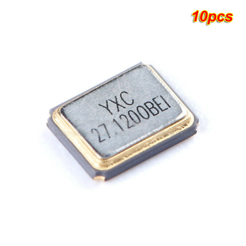 10pcs SMD 27.12MHz X32252712MOB4SI passive quartz resonator crystal oscillator