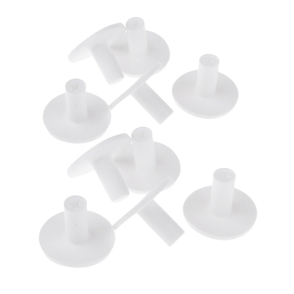 10 Rubber Golf Tees Holder Golf Driving Range Tee Practice Tool Accessories