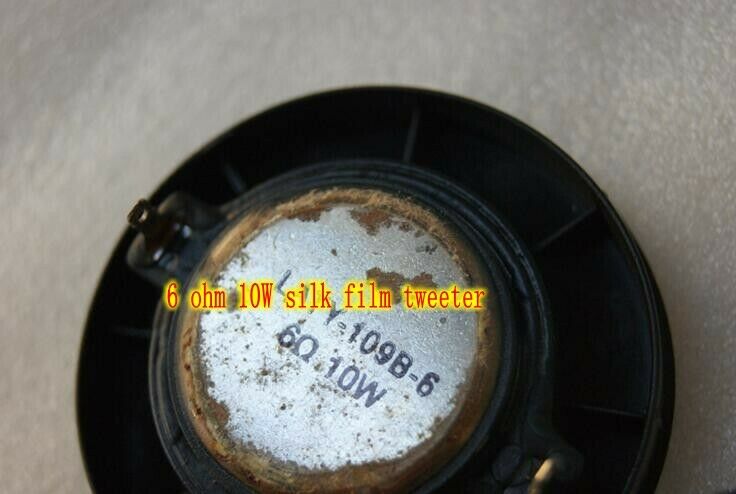 2pcs 35MM Dome silk film Tweeter 6Ω 10W Neodymium Speaker Loudspeaker Audio Part