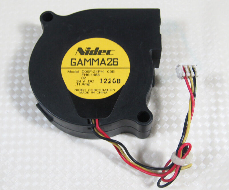 5pcs Nidec GAMMA26 D05F-24PH DC 24V 0.11A 51x15mm 5015 Blower Fan 3pin Connector