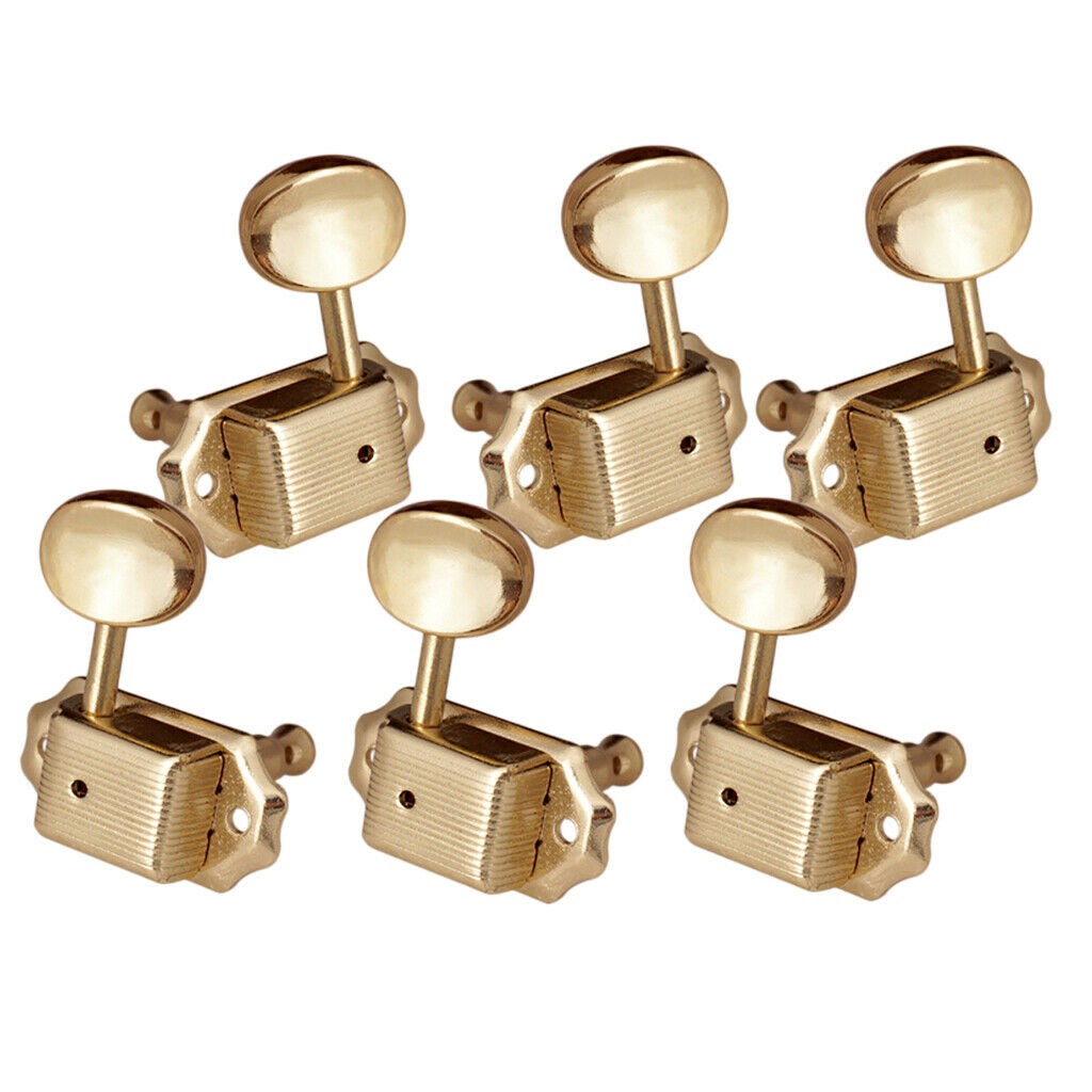 Set Of 6pcs Stylish 3L3R Tuning Mechanical Peg Pegs For Guitar , Telecaster,