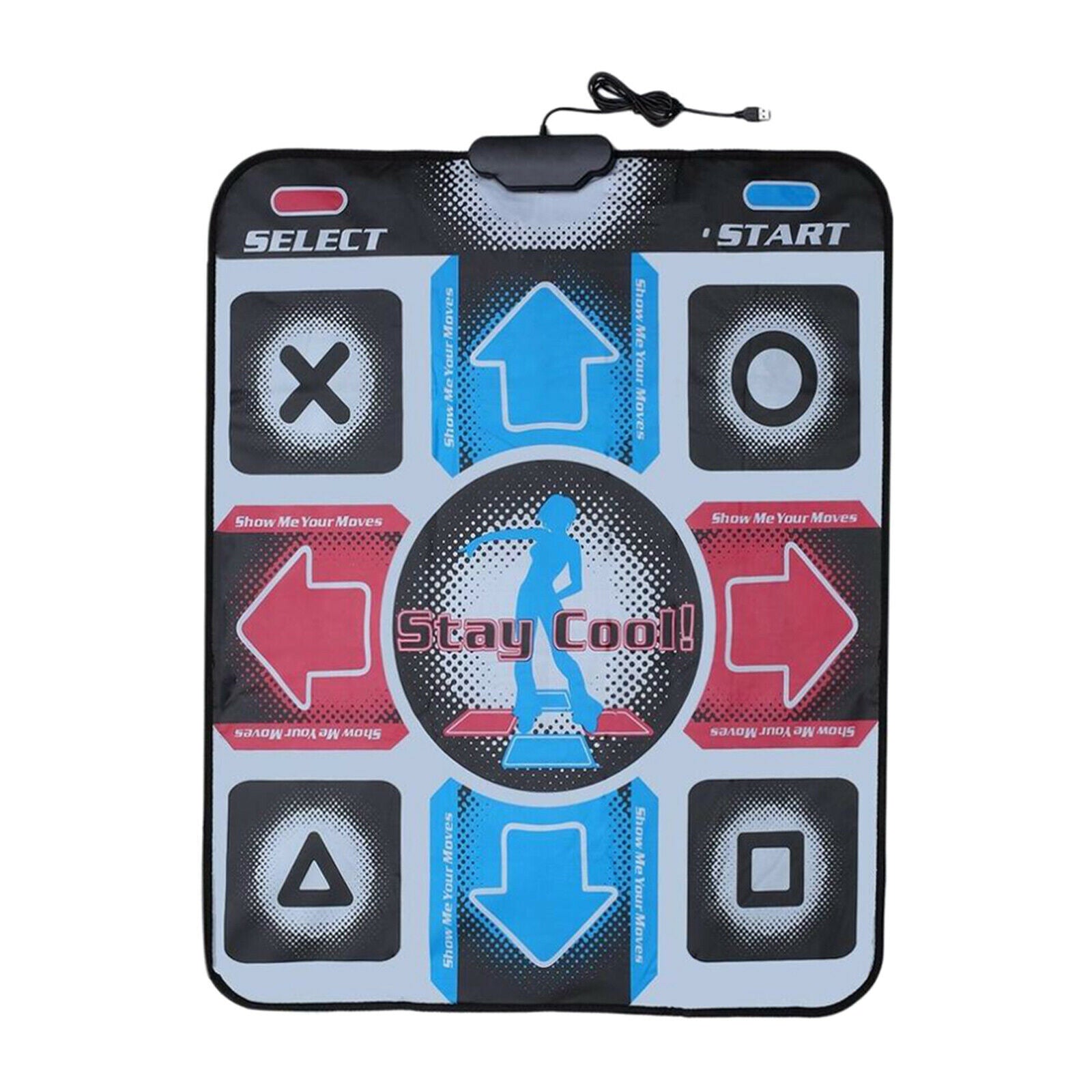 Person Dancing Mat Pad Non Slip Dance Blanket for PC Laptop Video Game