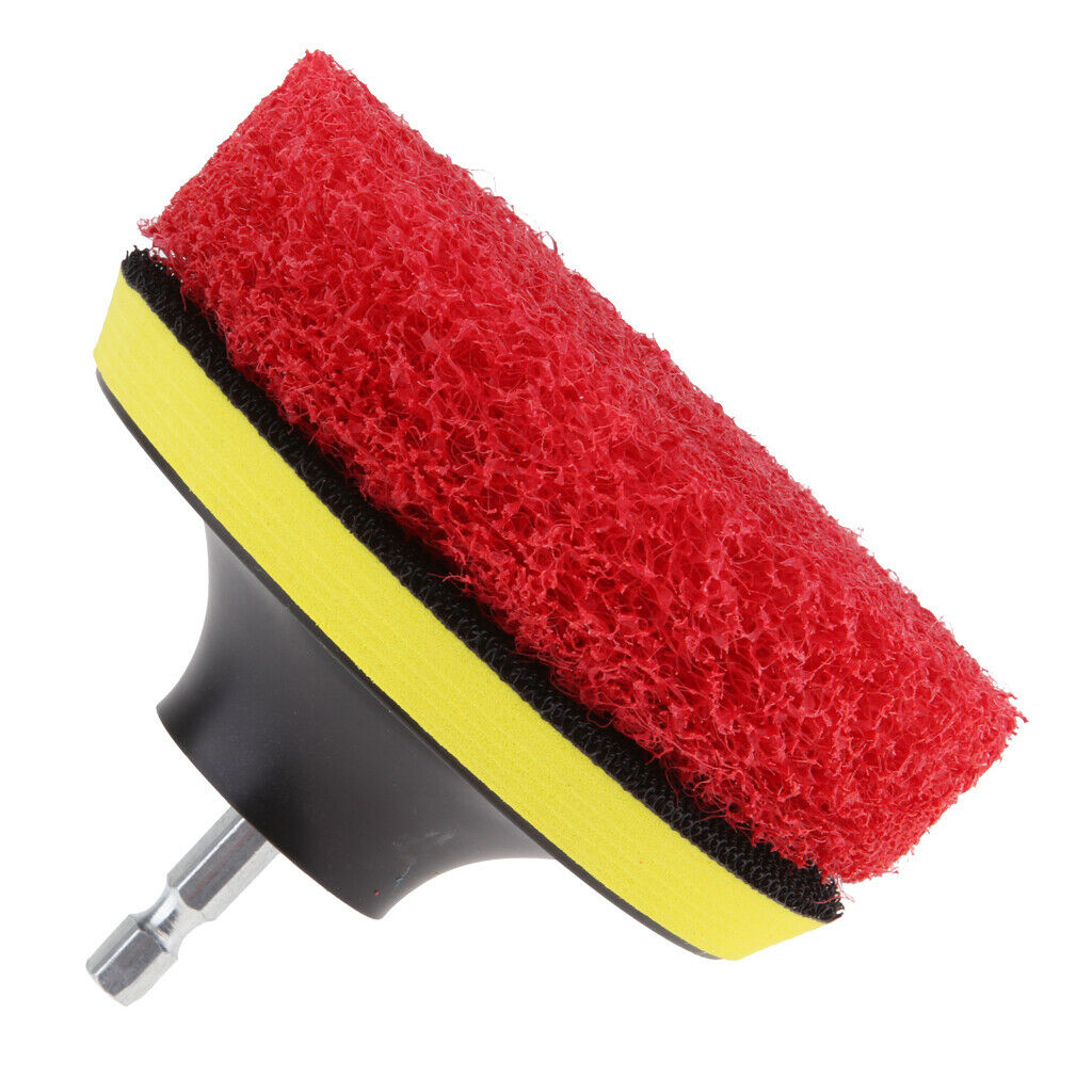 Drill Brush and Scrub Pads, 6Pcs/Set Power Scrubber Variety Cleaning Kit for
