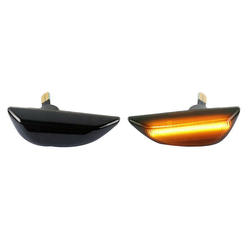 4X(2Pcs Car LED Turn Signal Light Side Marker Blinker for Opel Mokka X for T8Z7)