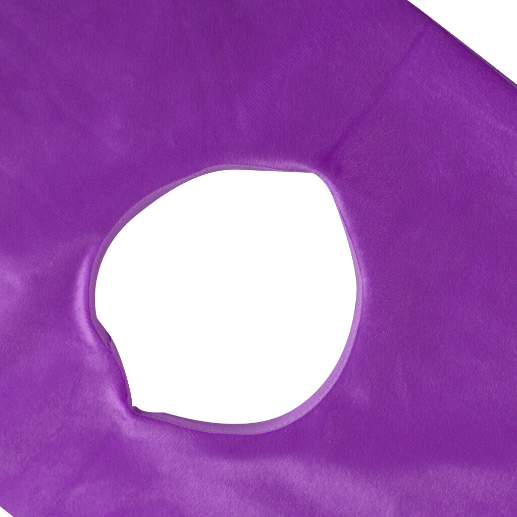 Thick Short Plush Beauty Sheets Cosmetic Salon Sheets with Holes,190x80cm