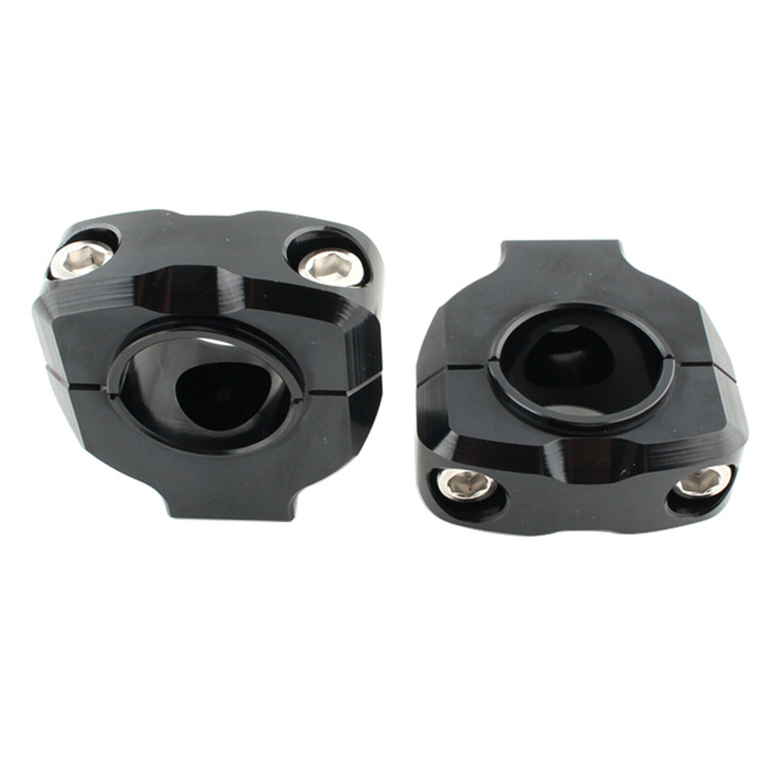 Aluminum Alloy Motorcycle 28mm Modified Handle Bar Riser Clamp Bar Riser
