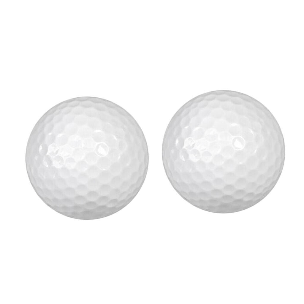 Prettyia   2Pcs   Practice   Golf   Ball   Sports   Outdoor   Indoor   Golf