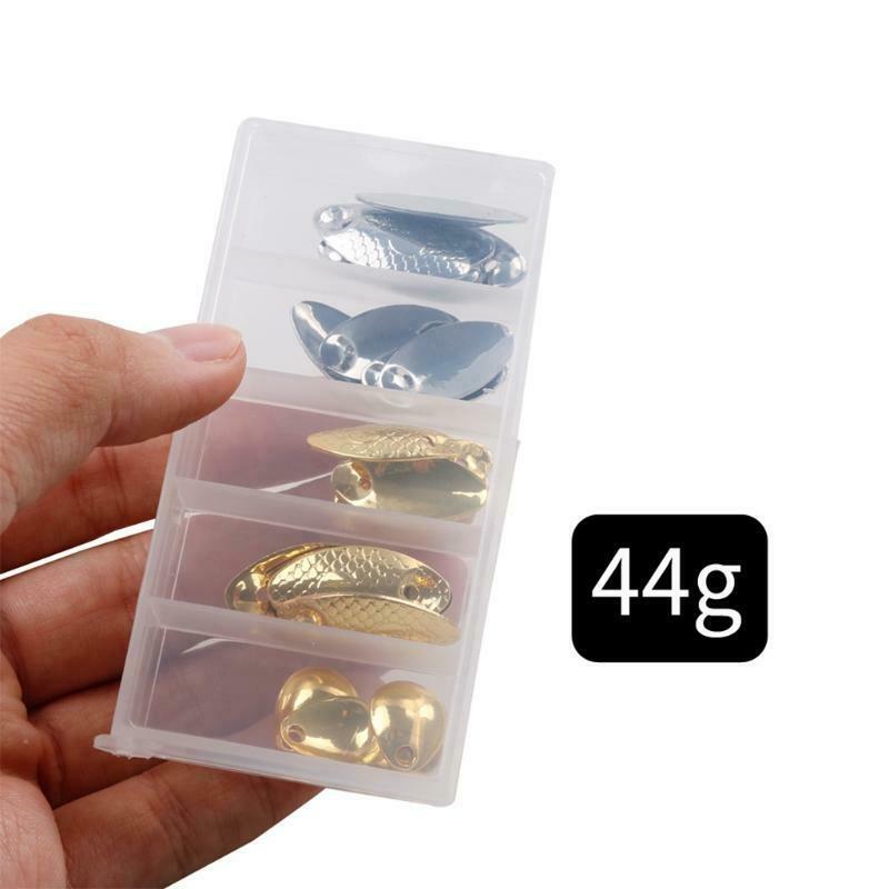 Rotating Metal Lure Metal Hard Artificial Bait Freshwater Trout Fishing Tackle