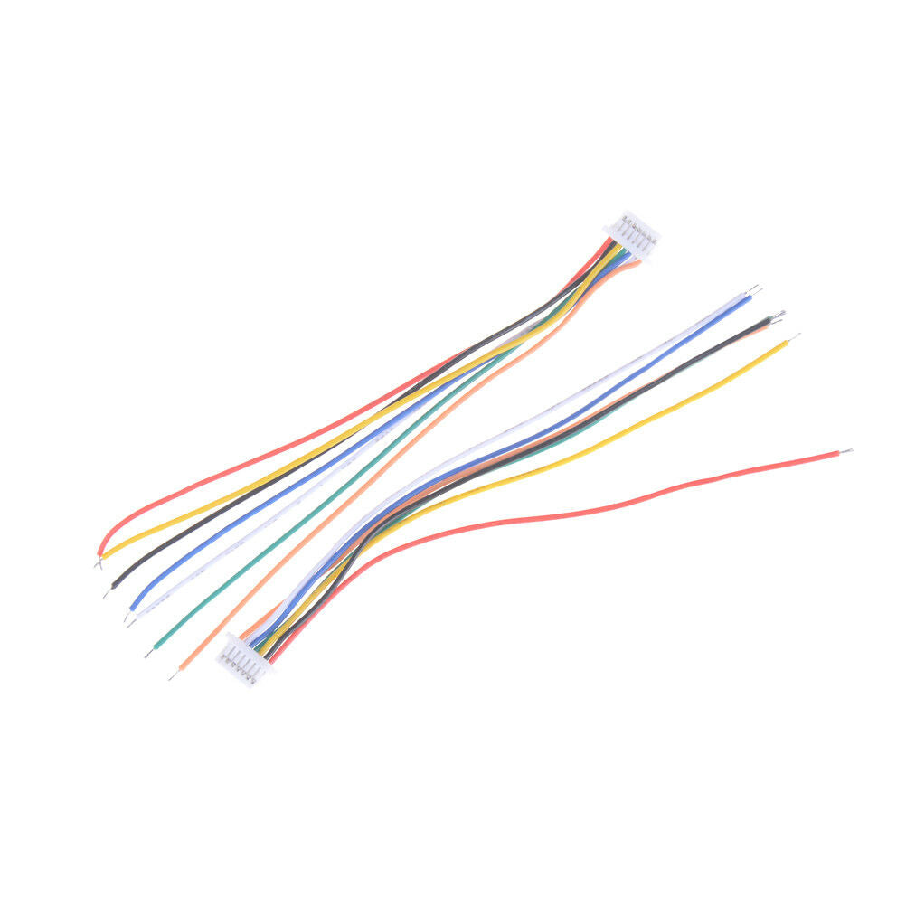 5Pcs Mini Micro JST 1.0 SH 1.0mm 7-Pin Connector Plug With Wires Cables 1.l8