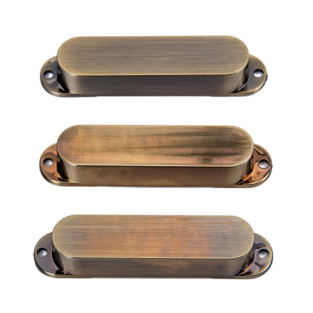 3pcs Electric Guitar Single Coil Pickup Cover for ST  Style Guitar