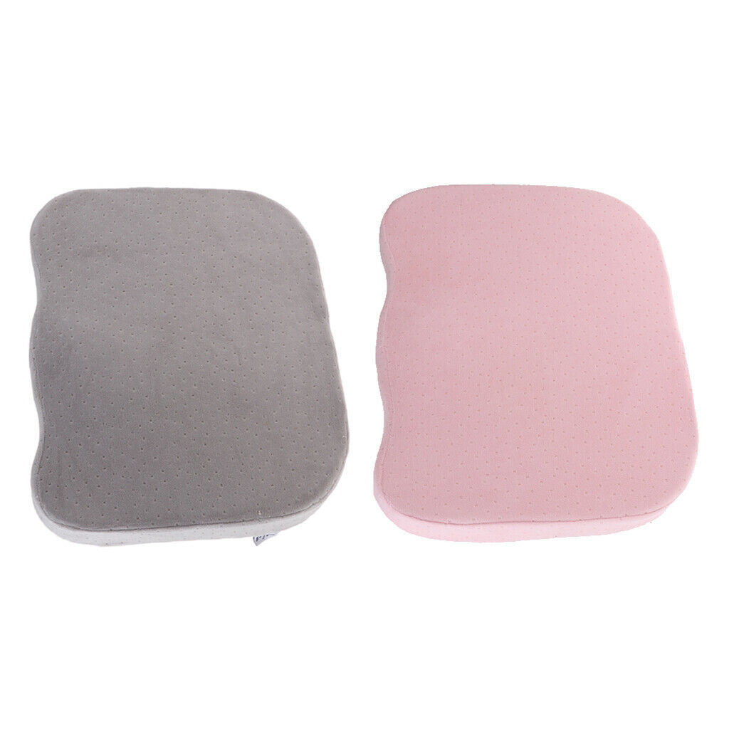 2X Comfort Memory Foam Chair Seat Cushion Pads with Removable Zipper Cover