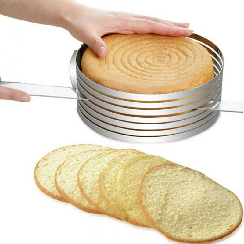 Adjustable Cake Cutter Slicer Mold Round Shape Bread Cake Slicer Cutting KitBDA