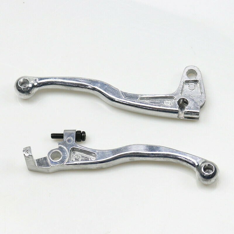 Chrome Brake Lever Clutch Lever For Motorcycle Suzuki DR250 650 DRZ400 Custom