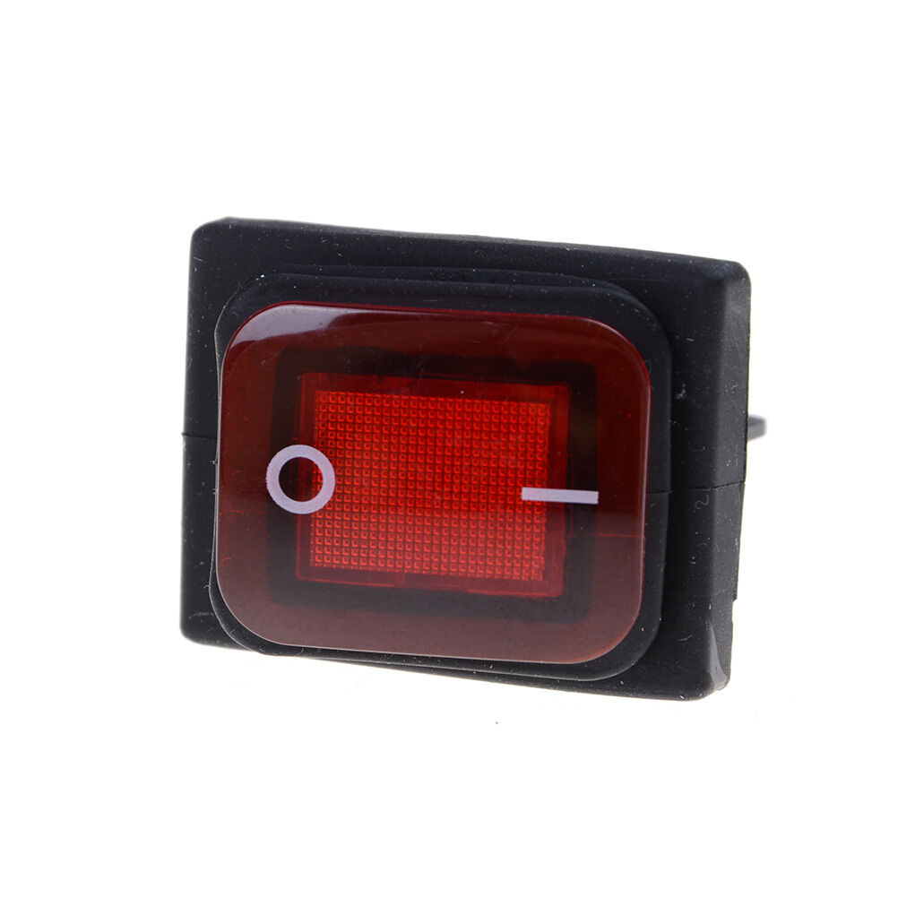 Waterproof Latching Rocker Toggle Switch AC250V/16A AC125V/20A H WF