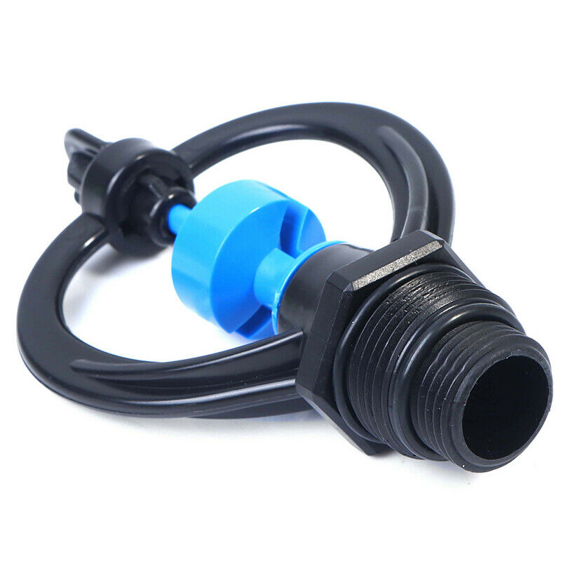 1/2 3/4 In Farm Sprinkler 360 Degrees Rotary Lawn Water Content  Garden Water KX