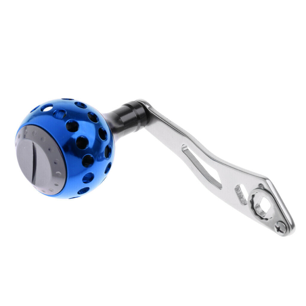 Baitcasting Reel Replacement Handles Lightweight Power Handles Blue