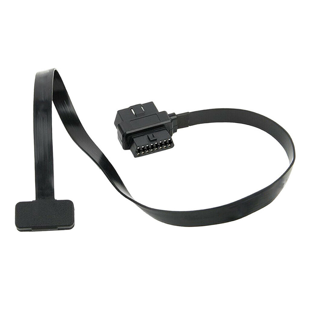 2pc ODB II ODB2 16 Pin Splitter 1x Male To 2x Female Extension Cable Adapter