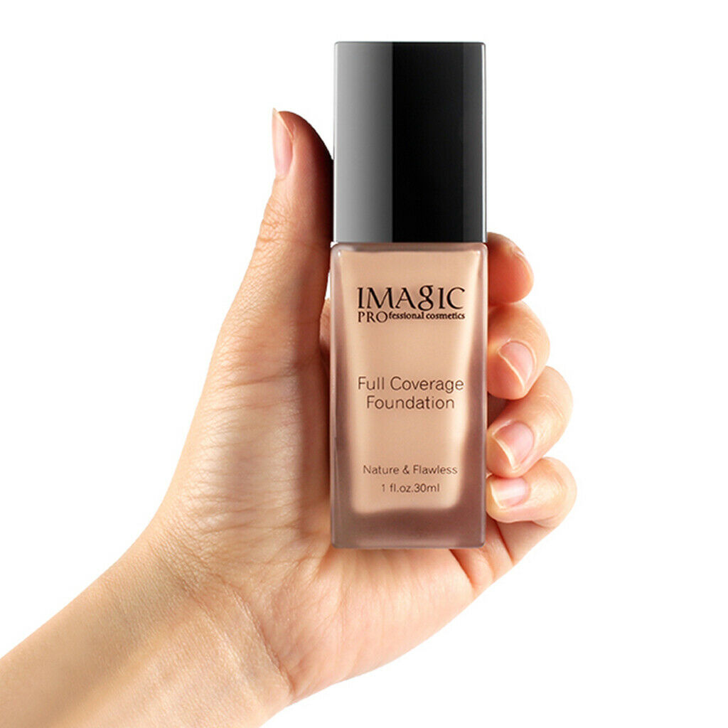 30ml Primer Liquid Foundation Spots Wrinkles Concealer Contour Natural Buff