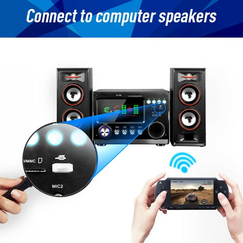 USB Bluetooth Receiving Wireless Audio Adapter Stereo With Micropho.l8