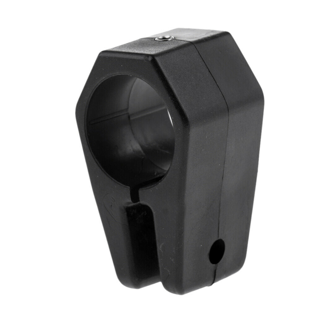 Marine Jaw Slide Bimini Canvas Black Nylon Top Fitting Hardware for 1" Tubes
