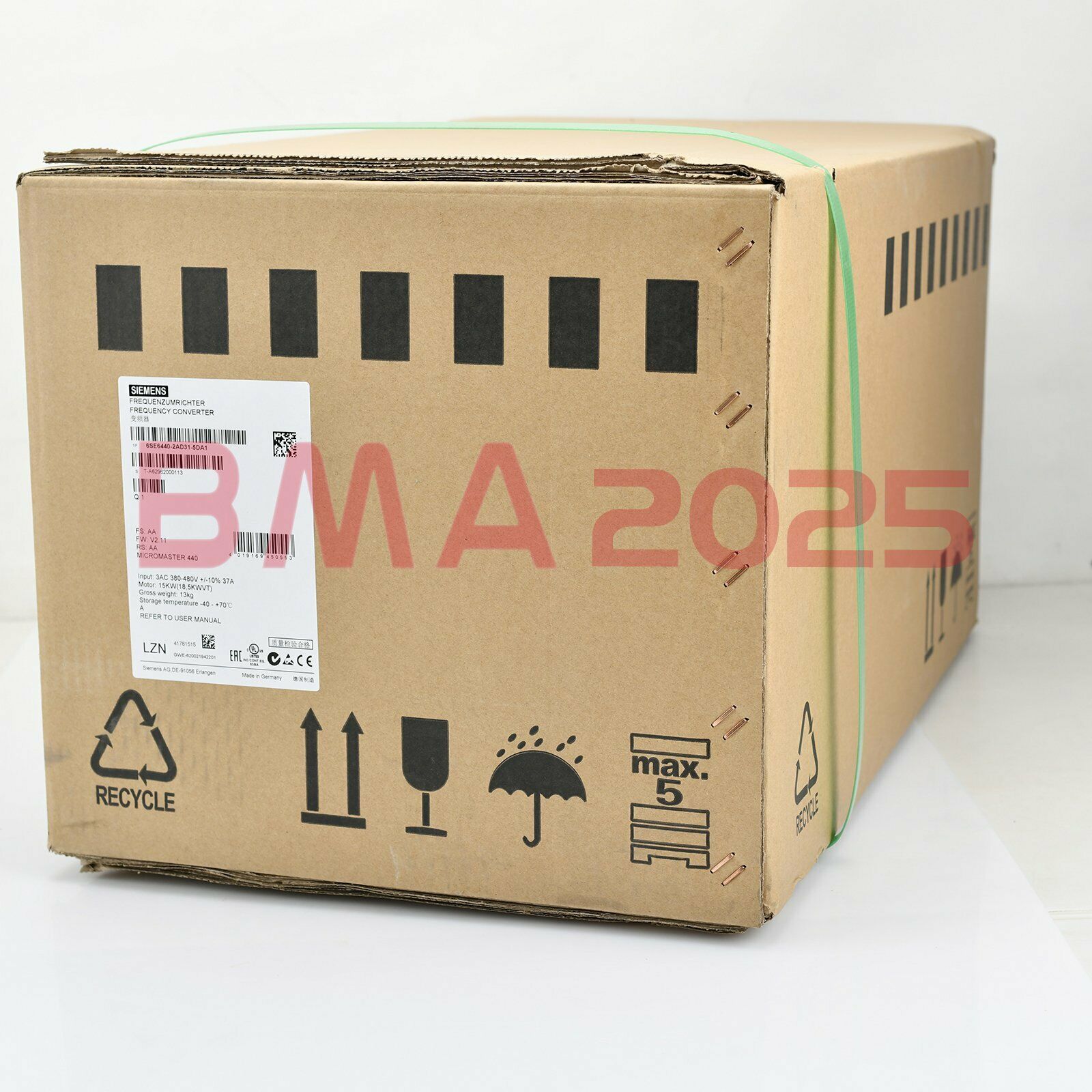 New 6SE6 440-2AD31-5DA1 6SE6440-2AD31-5DA1 1year warranty DHL free Ship SM9T