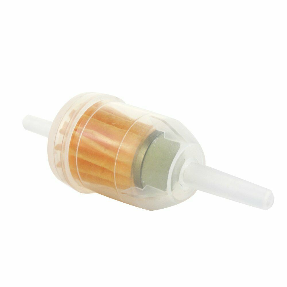 10x 1/4" 6mm/8mm Inline Gas Fuel Filter For HXXda Small Engine Lawn Mower Motor
