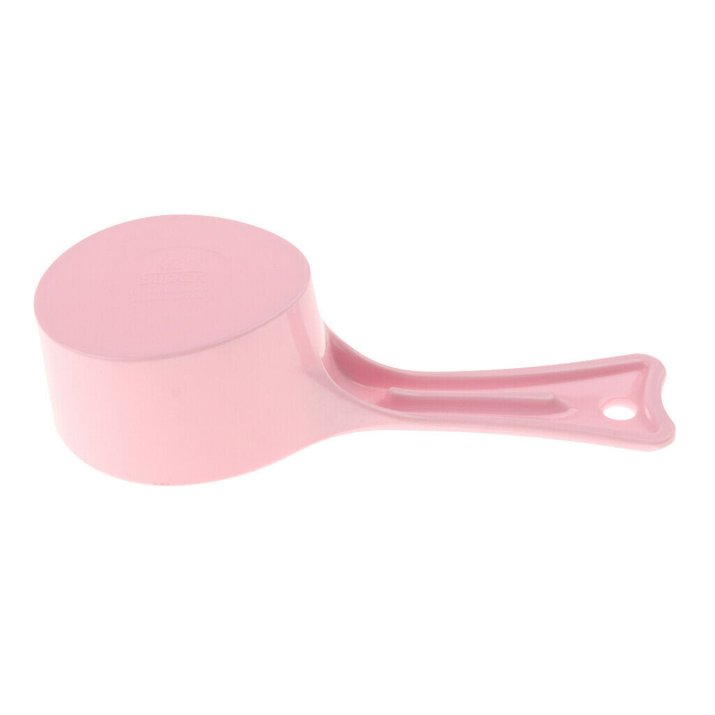 2Pcs Color Random Pet Feeding Shovel Plastic Cat Dog Food Scoop Feeding Spoon