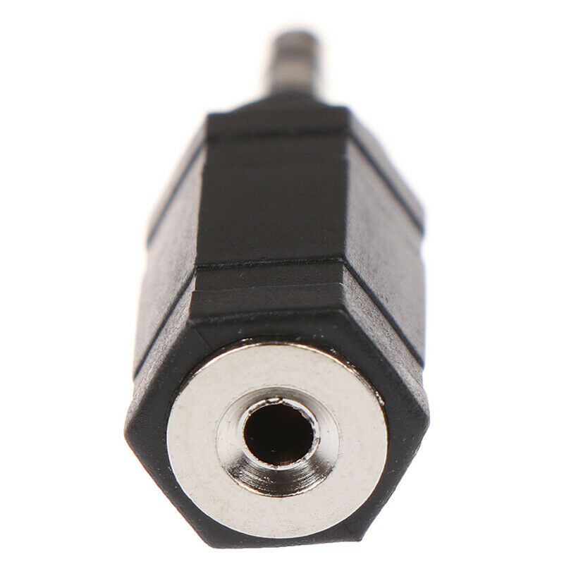 2Pcs 3.5mm male to 2.5mm female stereo audio mic plug adapter mini jack c.l8
