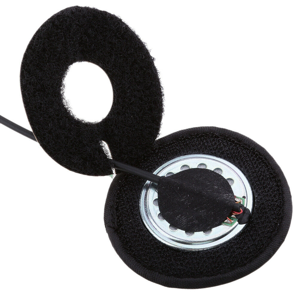 2 PIN Motorcycle Bike Headset Earpiece Mic PPT for Kenwood BaoFeng WouXun