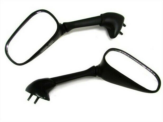 Black Motorcycle Rear View Side Mirror Mirrors for 2007-2008 Yamaha YZF R1 YZFR1
