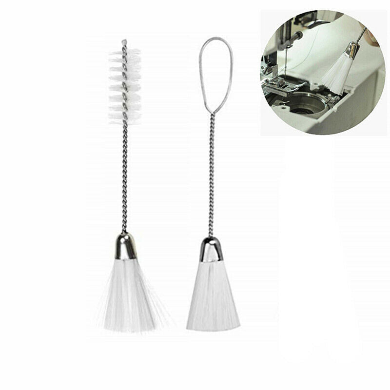 3pcs Household Double Ended Cleaning Brush Sewing Machine Clean Brush TailM Qx
