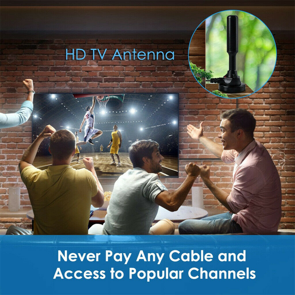 300 Mile Range Antenna TV Digital HD Skywire 4K Antena Digital Indoor HDTV 1080p