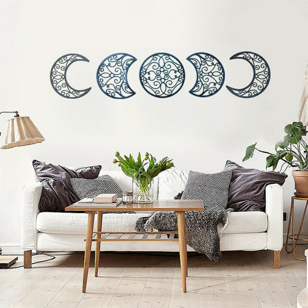 5pcs Indoor Hotel Home Living Room Bedroom DIY Party Wood Wall Decor Decals