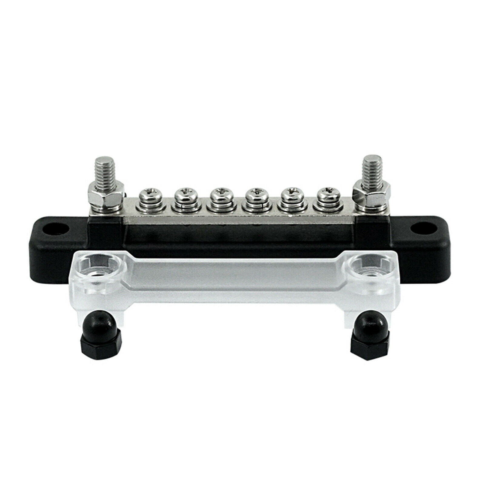 6 Terminal Bus Bar Kit 150A Power Distribution Block for Trailer RV Durable