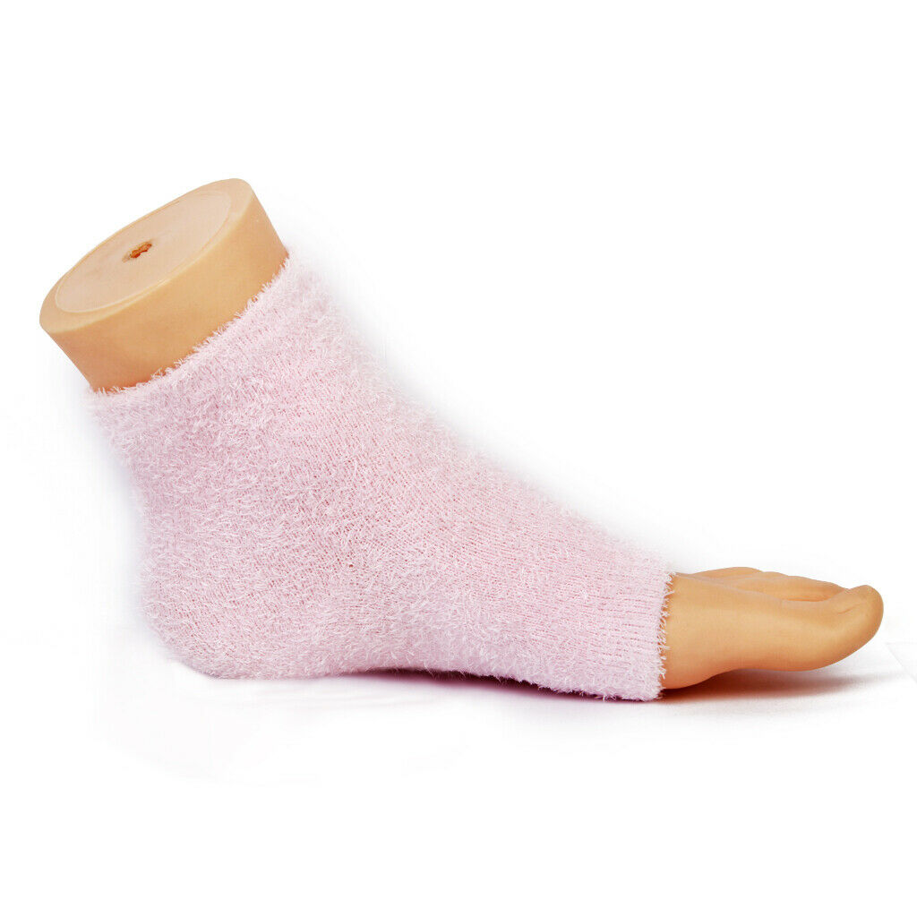 2x  Soften Repair Cracked Skin Moisturizing Spa Gel Socks Treatment