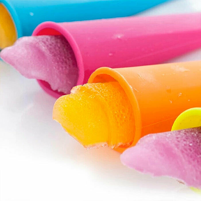 Pack Of 6 Molds Silicone for Ice To Water Sorbet Mojitos - New