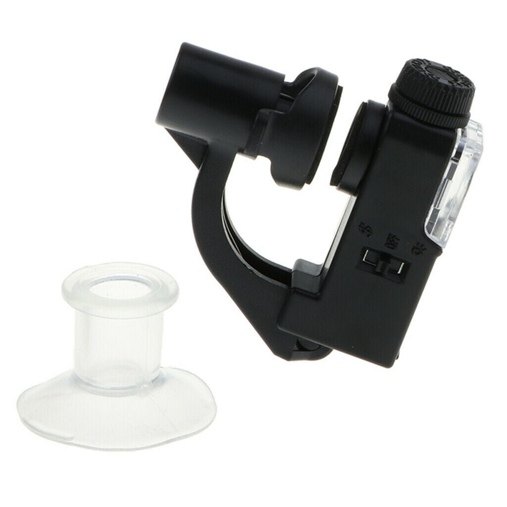 90X   Zoom Microscope Magnifier Lens with LED for Universal Smart Phone