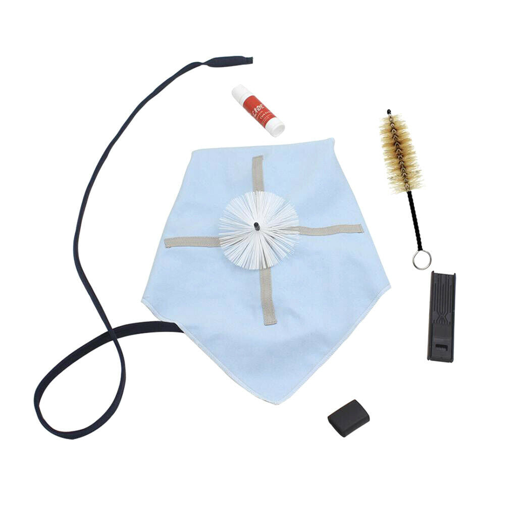 Saxophone Cleaning Kit Cloth Cork Grease Thumb Rest Brush Reed Clip Tool