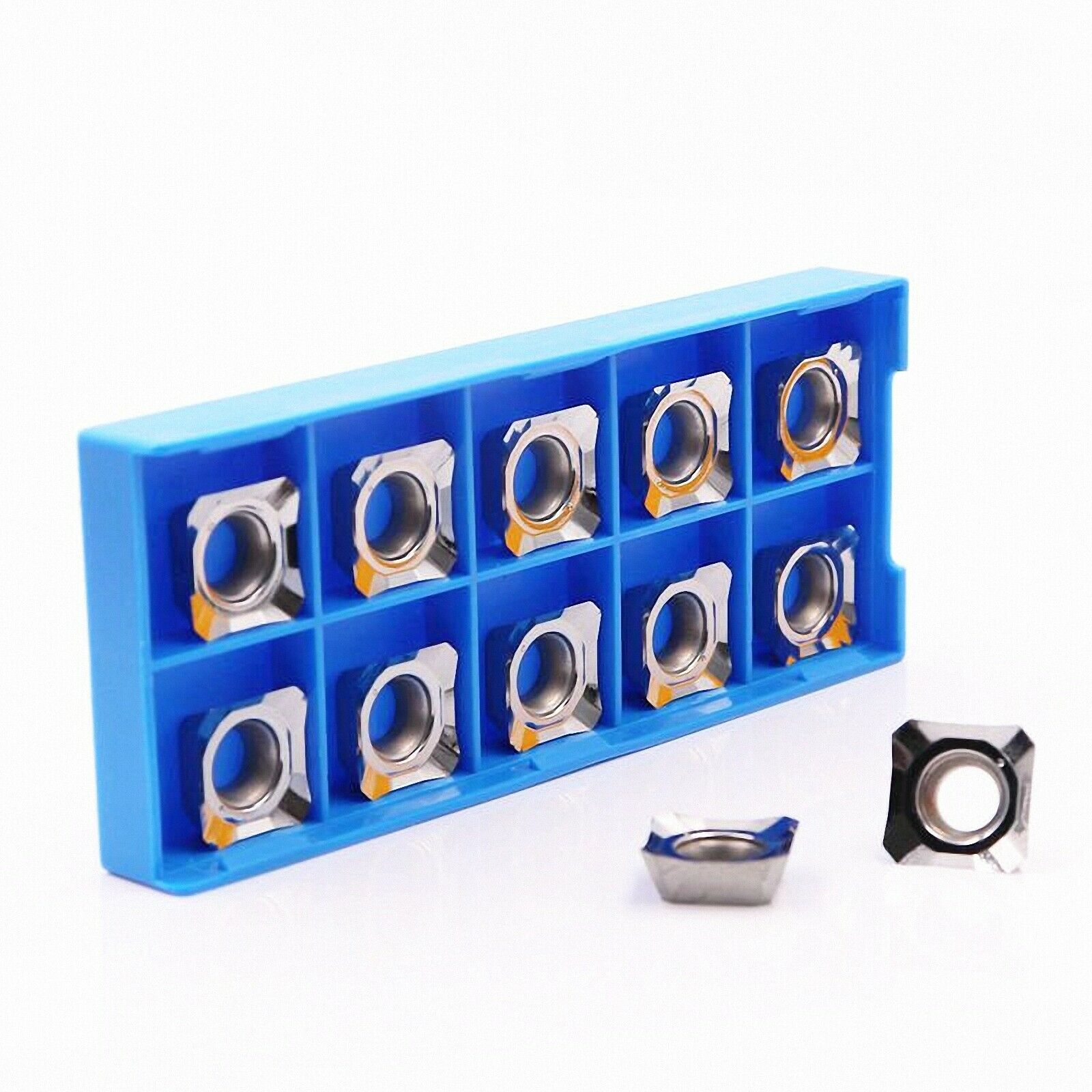 10PCS SEHT1204 AFFN-X83 H01 Carbide milling inserts Cutter for Aluminum