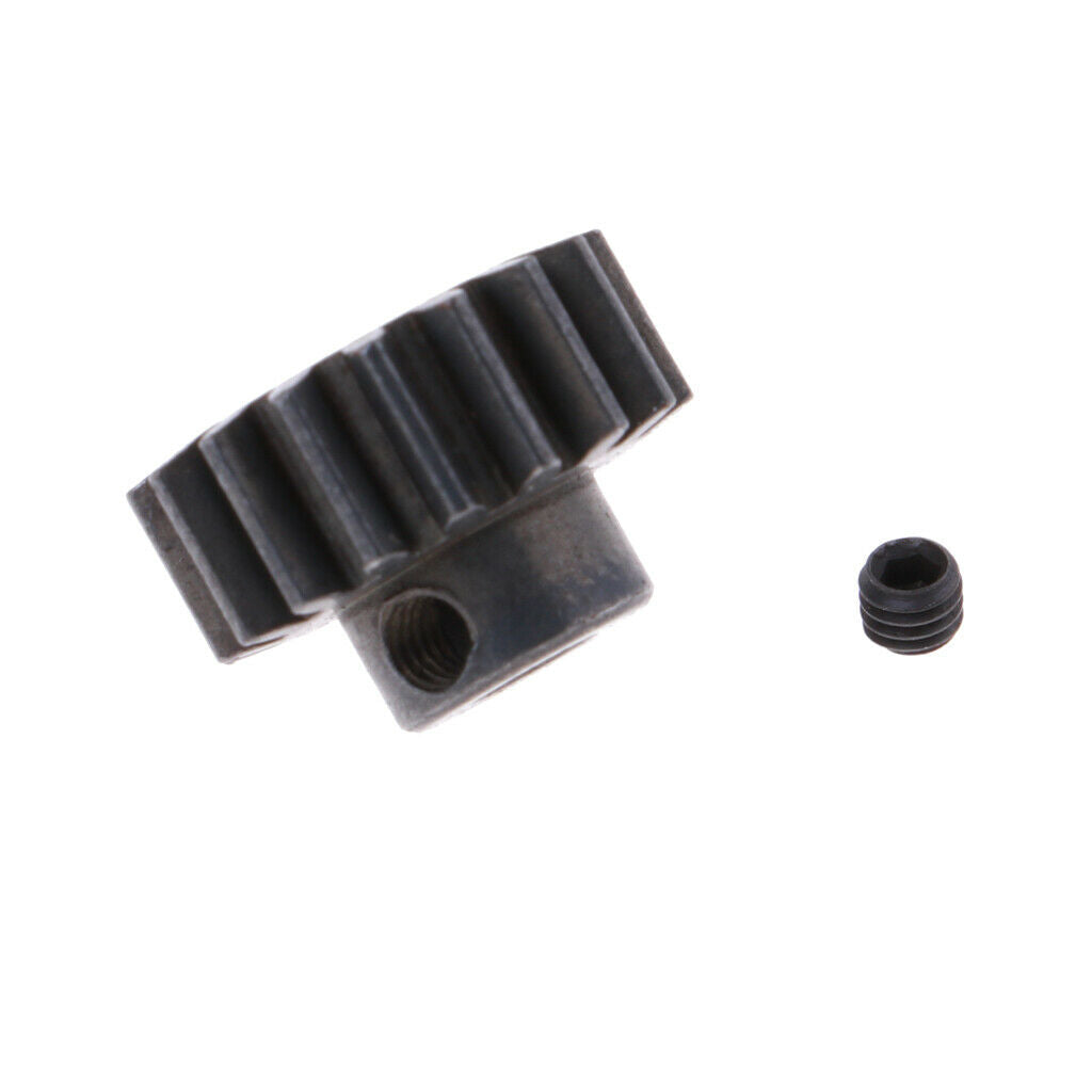 Metal 3.175mm 17T Motor Pinion Gear for 1:12 Wltoys 12428 12423 Repalcement